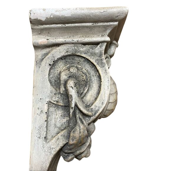 15" Pineapple Garland Vintage Bracket Wall Sconce Corble - Picture 4 of 7